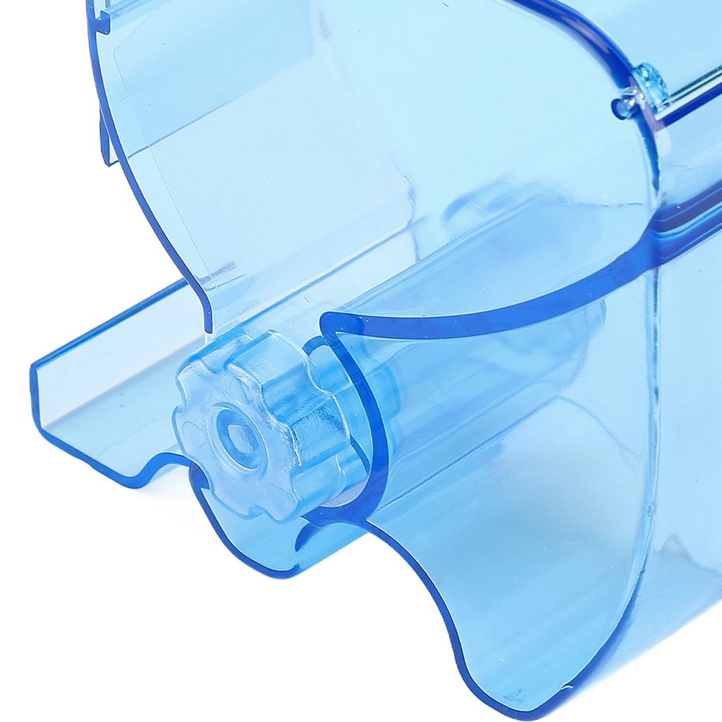 Коробка для стоматологических ватных валиков, синяя, безопасная, прочная, обтекаемая конструкция, кардиоидный диспенсер для ватных валиков