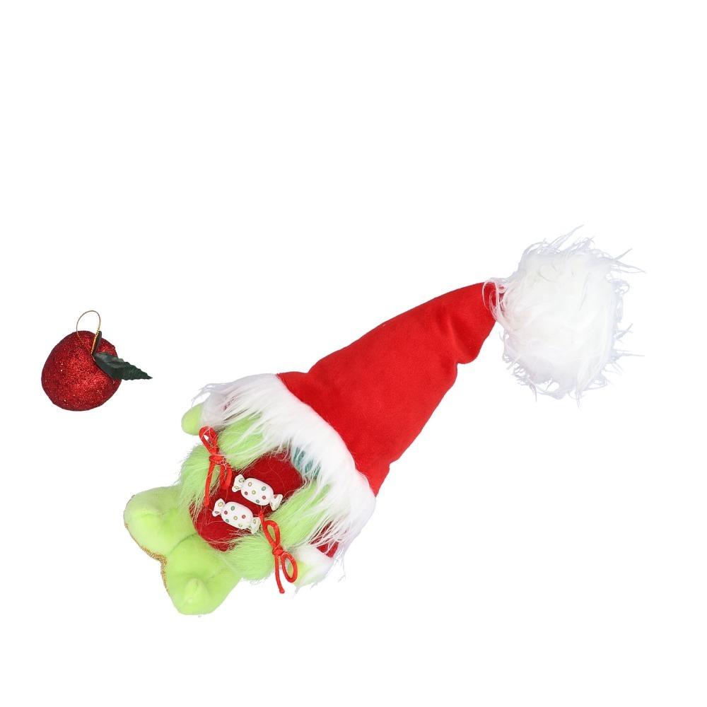 Christmas Decorations Dwarf Elf Doll Desktop Ornament Plush Doll Faceless Standing Doll Festival
