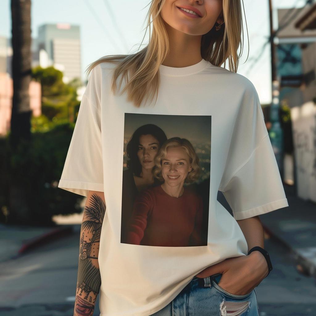 Mulholland Drive Shirt: Surreal Selfie, David Lynch Film Cotton Tee