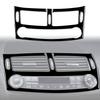 For Benz B Class W245 2005-2011 Real Carbon Fiber CD Control Panel Trim Cover Car Interior Accessories Decorative Sticker