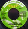 7inch Record BASCOM X, RAS SHILOH - Chaos LS0045 Loyal Soldiers  Jamaica Reggae, Ska & Dub Used
