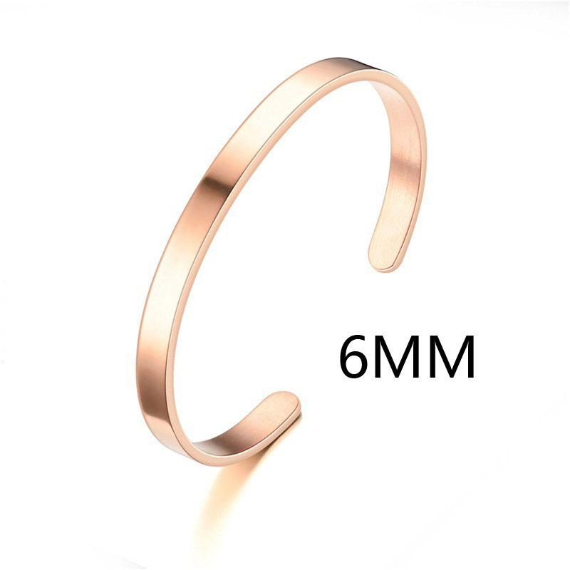 Минималистичный браслет-манжета из нержавеющей стали и браслет цвета: золото, серебро, черный цвет, открытые браслеты для мужчин и женщин, ювелирные изделия в стиле хип-хоп