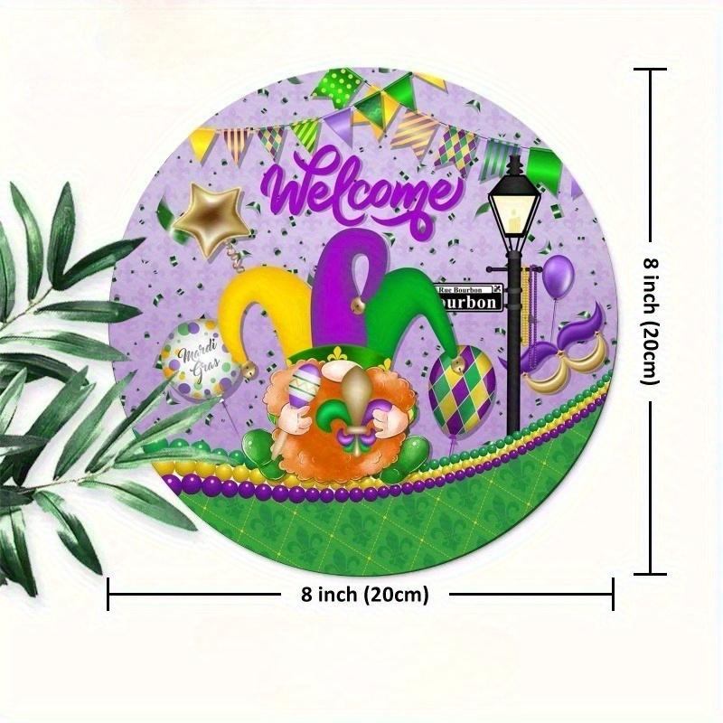 2D Плоский 20*20см, Приветственная вывеска "Карнавал", Деревенское деревянное настенное искусство, Украшение для фестиваля поясов, Очень подходит для баров, кафе, ресторана, украшения дома.