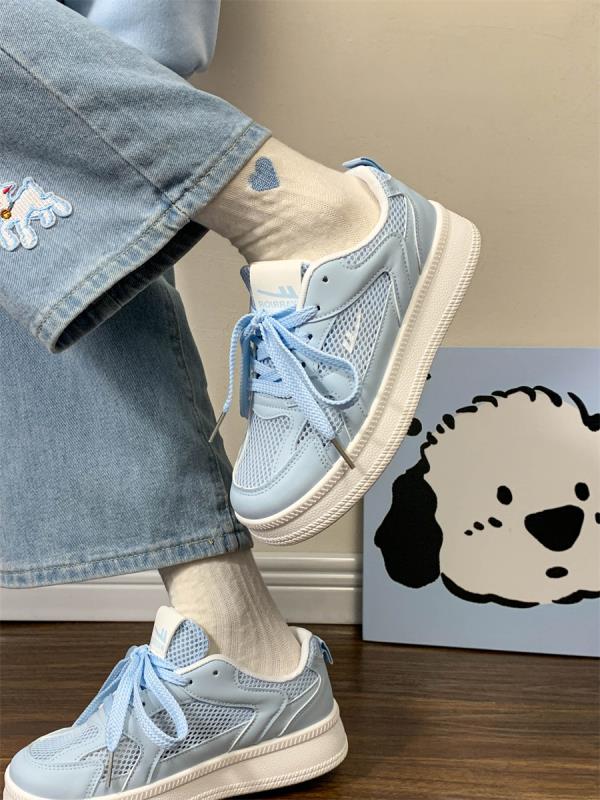 Fashion Sports Shoes Lady All-Match Female Footwear Casual Sneaker Clogs Platform Basket Small Dress Breathable New Creepers Summer