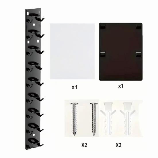 1/2 шт. Держатель для бейсболок Подставка для шляп Высокая грузоподъемность Легко установить Настенный Многослойные крючки для шляп Вешалка для кепок