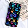 Креативный дизайн Кошачьей лапы для Motorola G85 Edge 50 G24 G35 G14 G04 40 G72 G34 G G54 G13 G32 5G Черный чехол для телефона