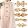 1Pc Jeans Waist Button Chinese Style Hanfu Buckle Hanfu Chinese Frog Buttons Qipao Metal Buckles Sewing Scarf Clasp Reduce Waist