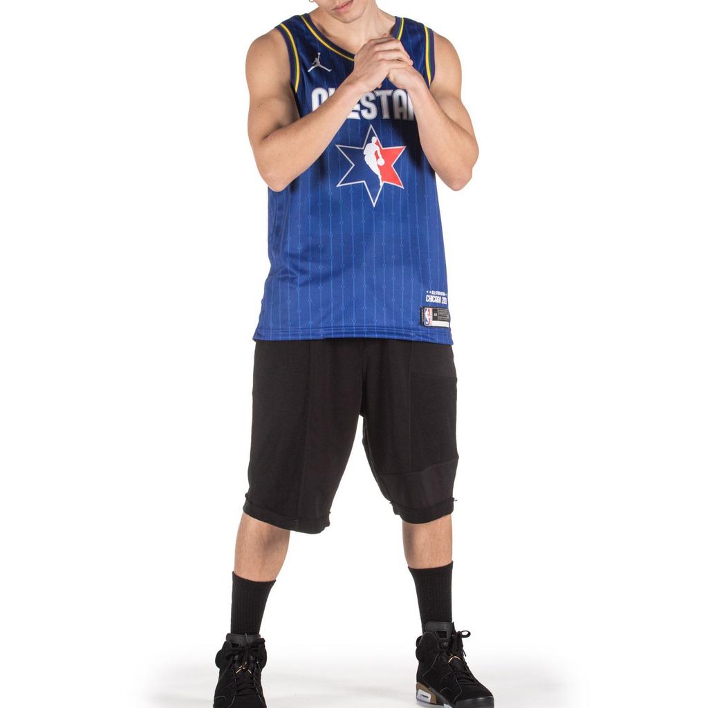 Jordan Баскетбольная майка NBA All-Star Edition Swingman Giannis Antetokounmpo Мужская Синяя CJ1059-495