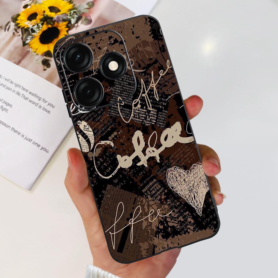 Чехол для Tecno Spark 20C BG7n BG7 Стильный окрашенный чехол Мягкий ТПУ Матовый чехол для телефона Для Tecno Spark 20 Pro Plus Spark20 20C Бампер