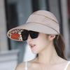 Women'S Anti-Uv  Wide Brim Summer Beach Sun Outdoor Hiking Folding Hat