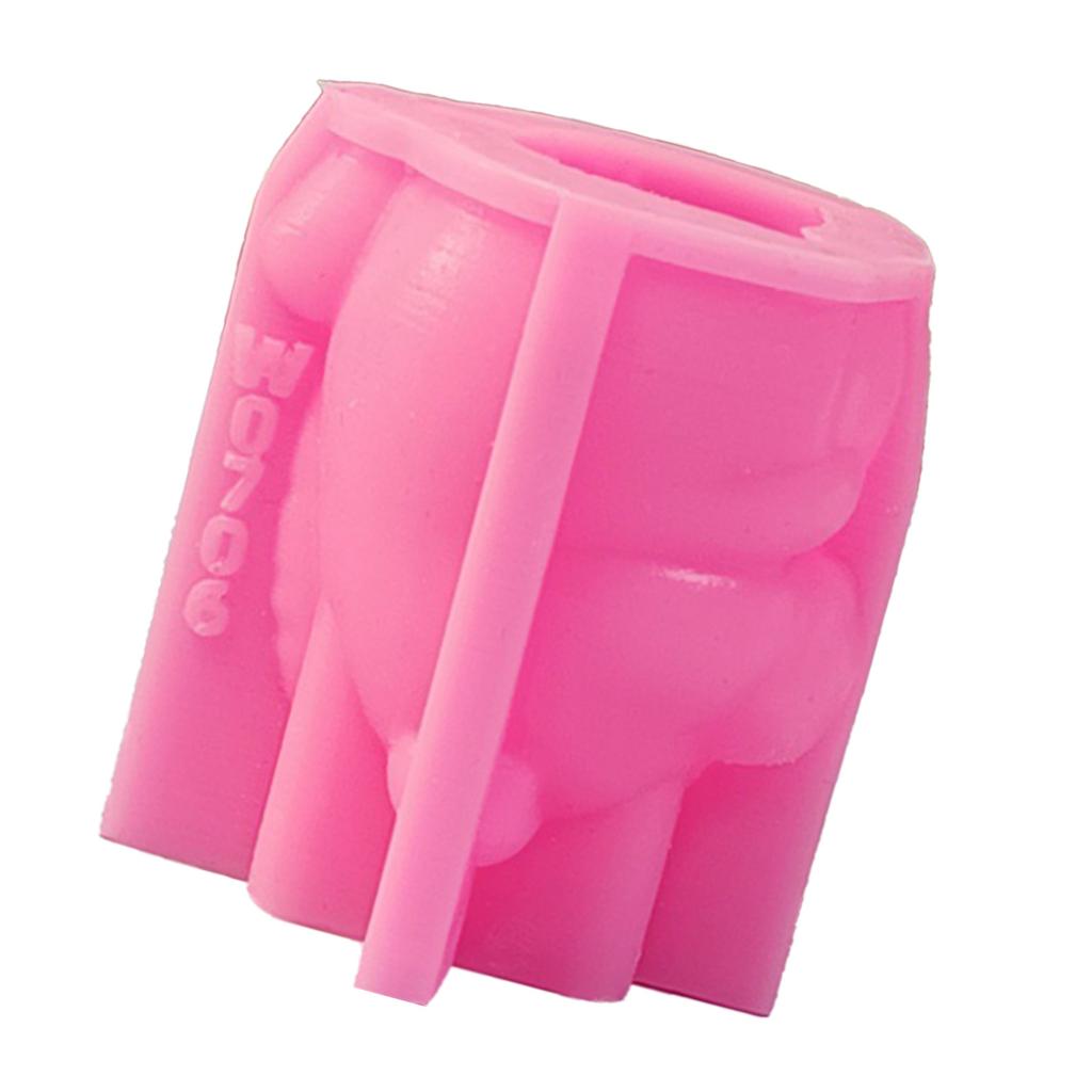 3D Donkey Candle Mould Handmade Silicone Molds Plasters Molds Ornament Molds Castings Molds Animal Molds Craft Supplies