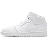 Air 1 Mid 'Triple White 2020' Gs 554725-126