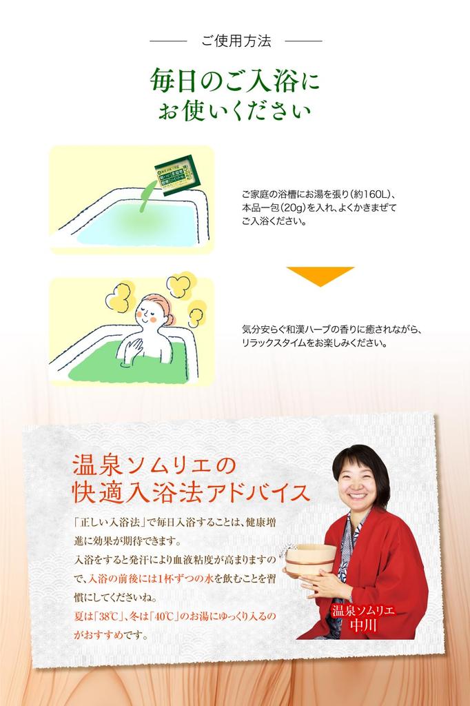 Лечебная ванна Kikirakuyu под контролем горячего источника. Травяные и бикарбонатные добавки для ванны при скованности поясницы и японские травяные добавки для здоровья.