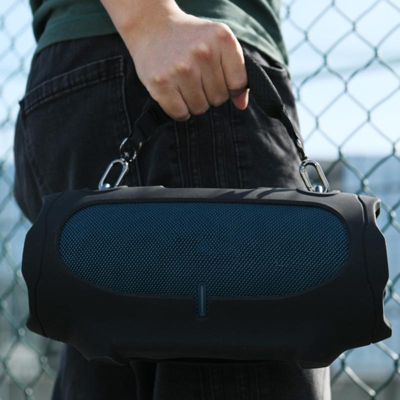 Portable Silicone Cover with Carrying Straps Protective Skin for Xtreme 4 Speakers, Water Resistant