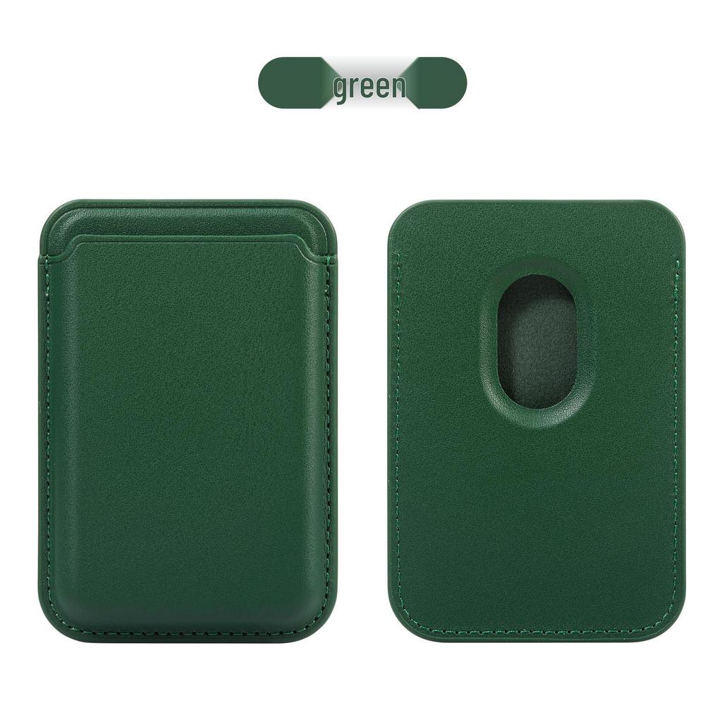 Кожаный картхолдер MagSafe для iPhone 17/16/15 - Прочный магнитный чехол