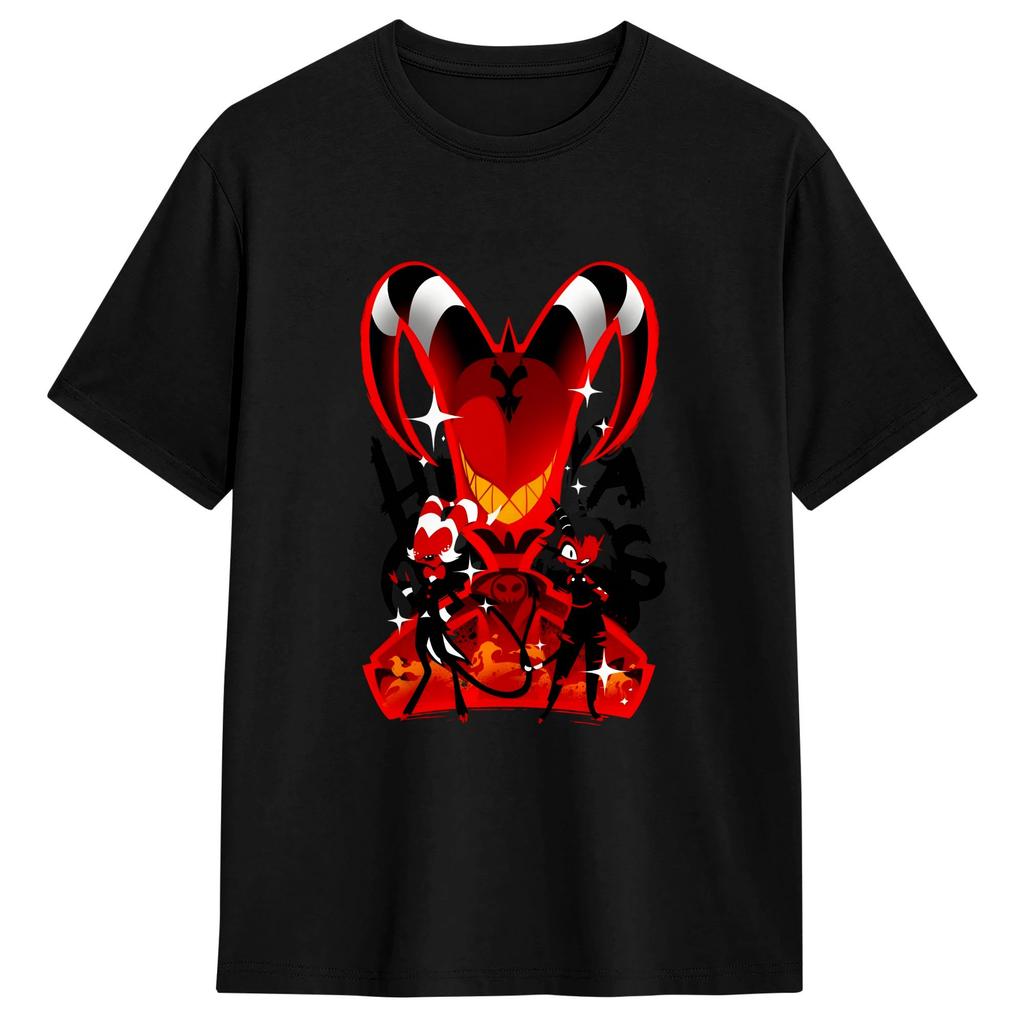 Funny Helluvas Boss Tshirts Unisex Crewneck Pure Cotton T Shirt Short Sleeve Tee Shirt Summer Tops