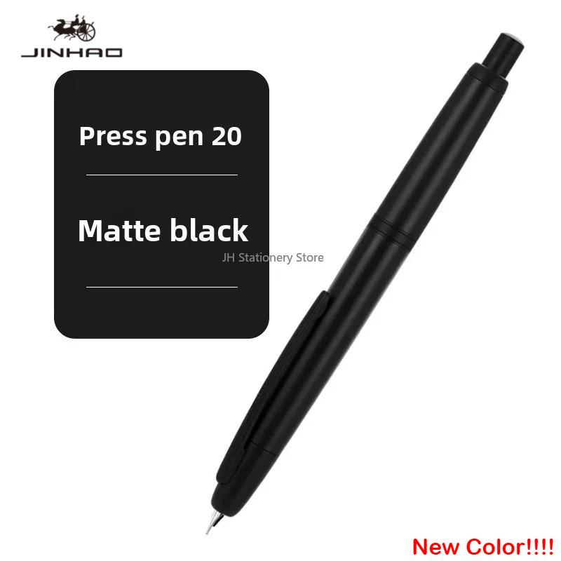 JINHAO 20 Пресс-перьевая ручка Элегантная Роскошная Чернильная ручка F EF Перо Пишущие Каллиграфические ручки Школьные Принадлежности Канцелярские товары
