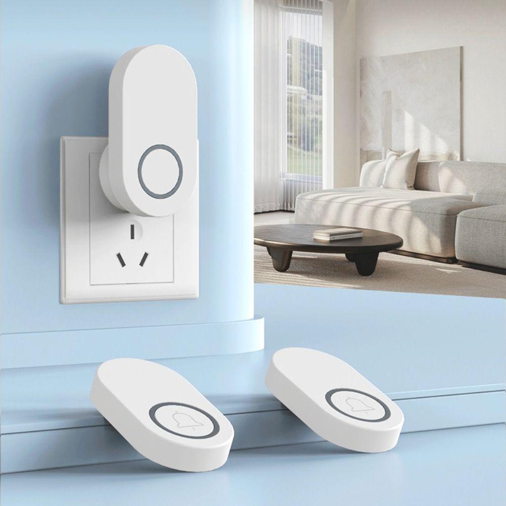 US/EU/UK Plug Wireless Doorbell Waterproof Induction Door Bell Door Chime Kit  Outdoor