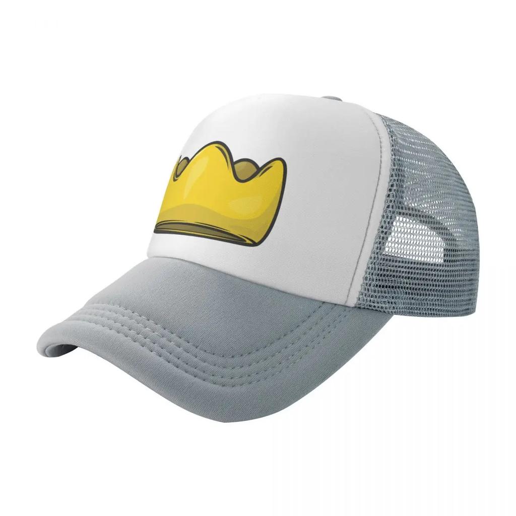 Cute Yellow Crown Baseball Cap black sun hat Luxury Hat beach hat Unisex Caps Women's