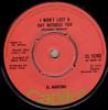 7inch Record AL MARTINO - I Won't Last A Day Without You CL15783 Capitol Records 1973 UK Country/Folk Used