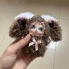 Bag Hanging Rabbit Doll Figures Ornaments Bunny Plush Doll Pendant  Car Keyring