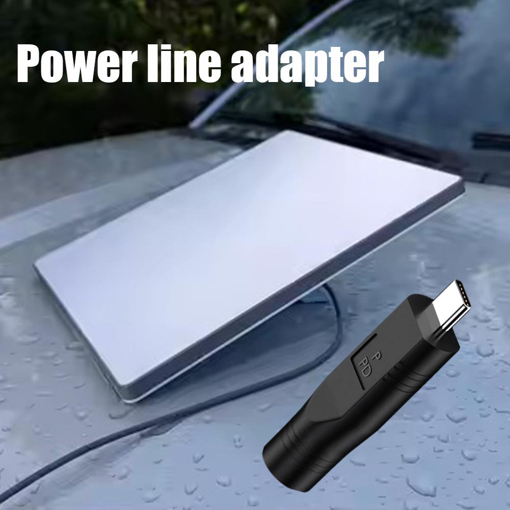 1/2 шт. Адаптер USB C на DC 5521 5.5x2.1мм гнездо для бочкообразного адаптера питания Starlink Мини-питание D L7Q1