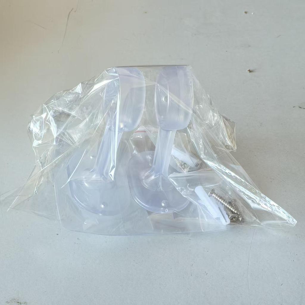 Self-Adhesive No-Drill Ceiling-Mounted Curtain Rod Hook