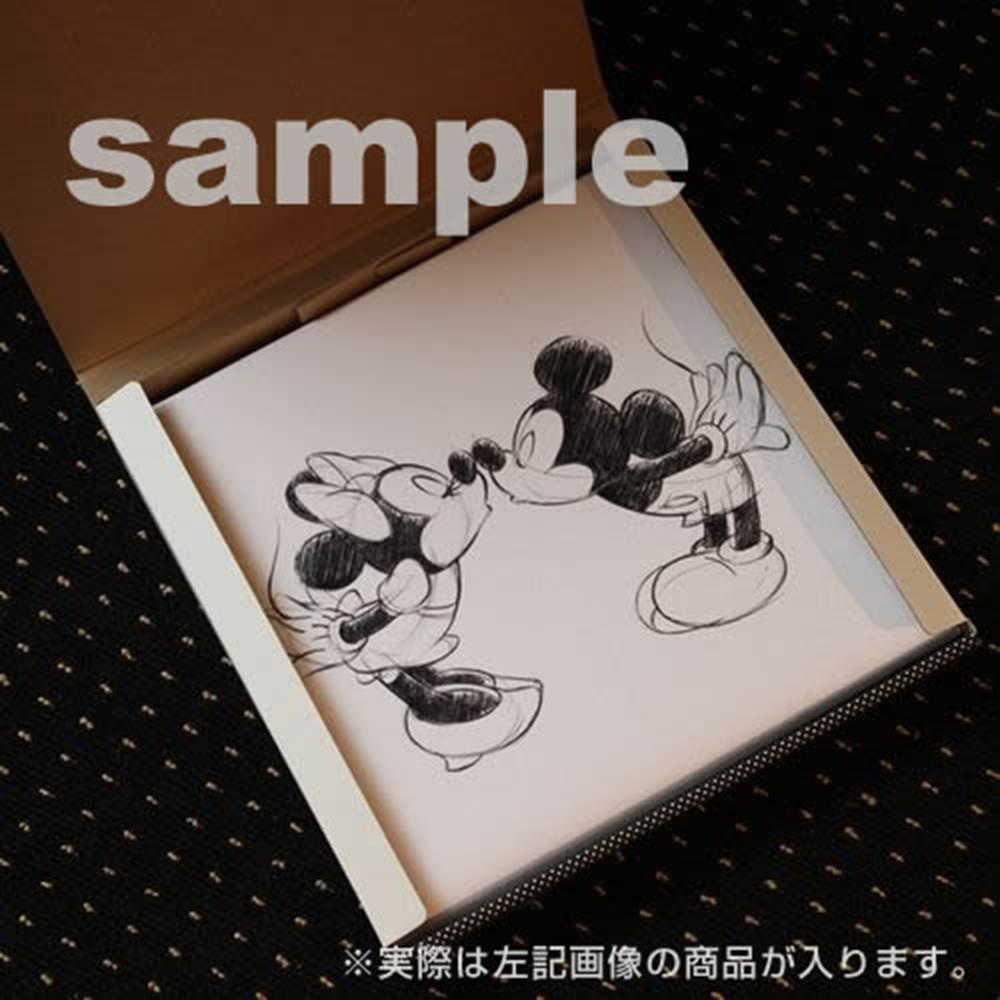 Lib Disney Poster Mickey Mouse Minnie Mouse 30cm X Set Made In Japan