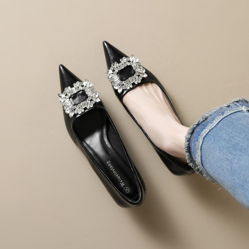 Stiletto Heel Soft Sole Does Not Tire Feet High Heels Women's Skirt Pointed Toe Pumps Women