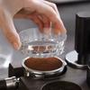 Plastic Espresso Dosing Funnel 51/58mm Filling Ring Tool Coffee Dosing Ring  Anti Fly Powder
