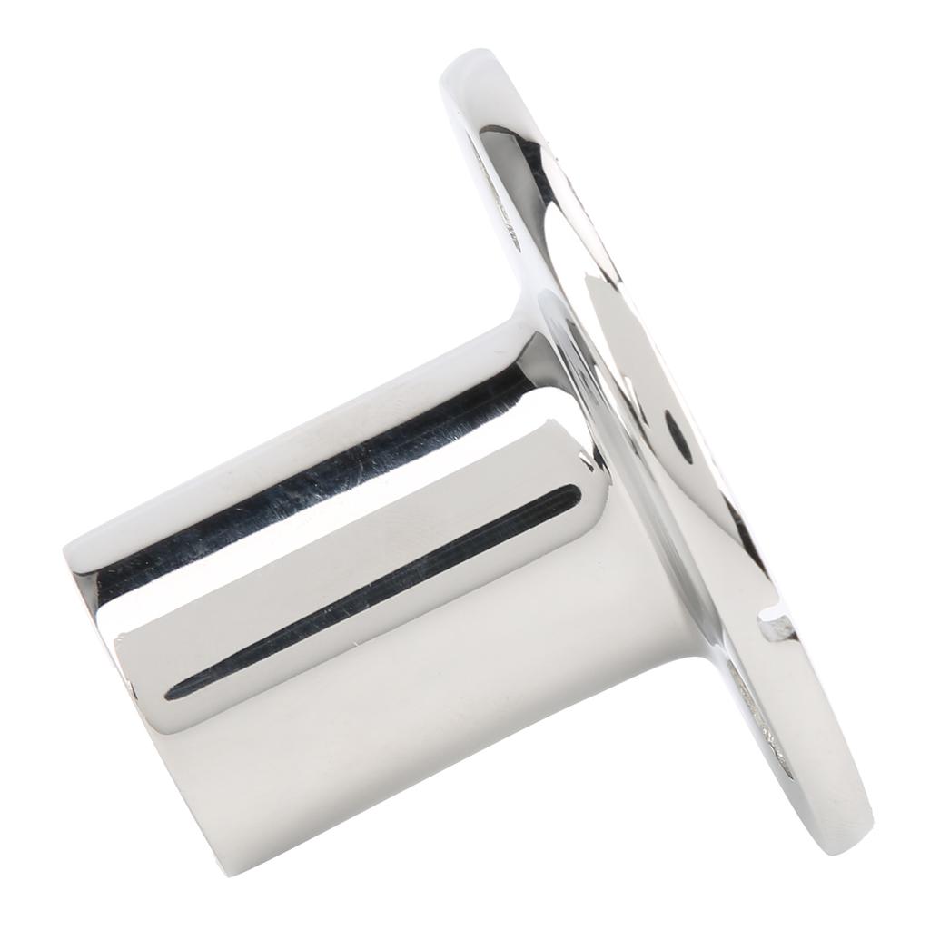 MJS013 Основание круглое 90 градусов Нержавеющая сталь Лодка Круглое основание Лодочные леерные стойки Фитинги 22 мм