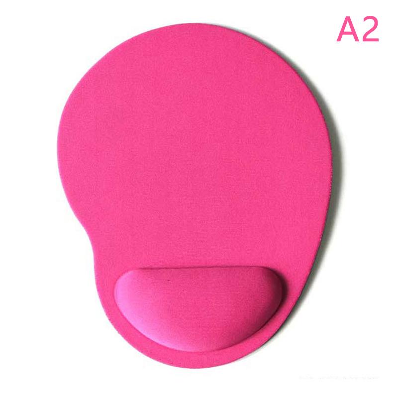 Color Wrist Rest Mouse Pad Memory Superfine Fibre Wrist Rest Pad Ergonomic Mousepad For Typist Office Gaming PC Laptop