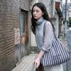 Maxi easy shoulder bag_Stripe
