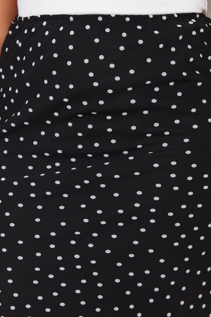 Женская модная темно-синяя джинсовая юбка макси большого размера с разрезом