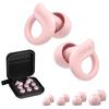 Quietide Ear Plugs Earplugs for Sleeping Sleep Well Soundproofing Hyperacusis Noise Canceling Ear Plugs With XS/S/M/L Size Ear Tips Comes with Storage