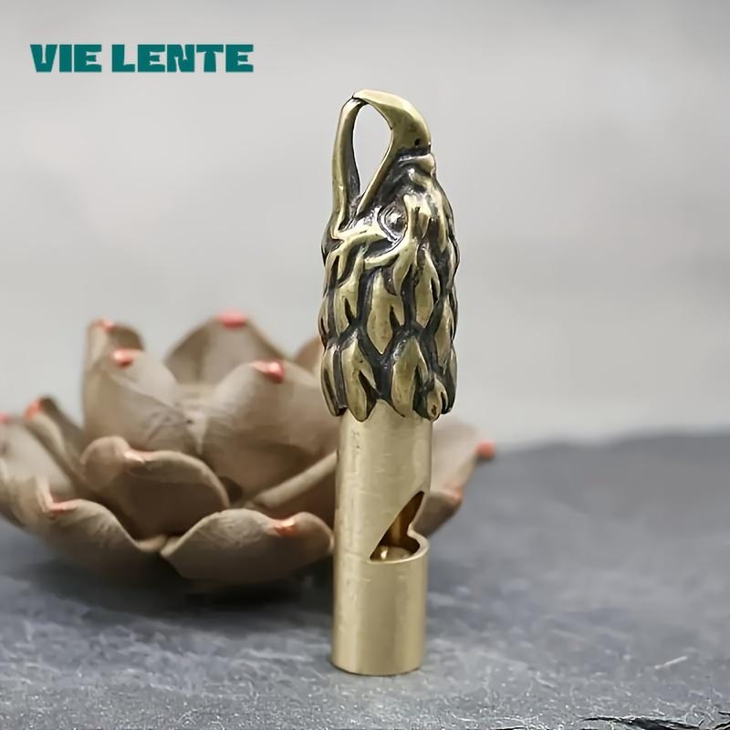 Premium Large Copper Eagle Head Whistle - Durable Ideal For Emergency Survival Outdoor Sports