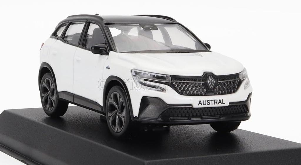 Norev Renault Austral Miniature Car 1/43 RENAULT AUSTRAL ESPRIT ALPINE 2022 (White Pearl)