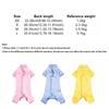 Comfortable Cat Recovery Suit Breathable Pet Jumpsuit Cat Sterilization Suit  Neuter Recovery