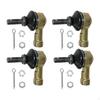 4 Pieces Tie Rod Ends Repair Part TY4677TE109BL Sturdy Professional Rhigh Performance Easy To