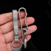 Titanium Alloy Keychain Key Clip for Belt – Belt Loop Keyring Holder Car Key Chain for Men Women