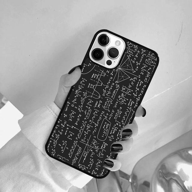 Чехол для телефона E mc2 Формула Математика Забавная Наука Для iPhone 17 Air 15 Pro MAX 16 Plus 14 11 12 13