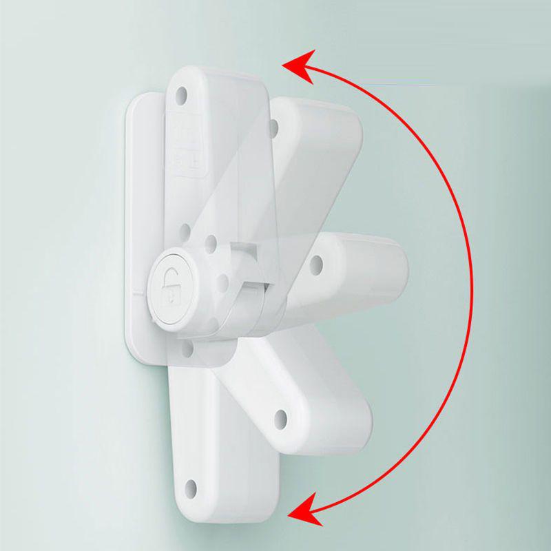 Защитные замки для девочек, живущих одни, с защитой от детей, карабин, антиблокировочное устройство для безопасности дверей