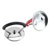 Universal High-Temperature Resistant Pot Lid Handle - Stainless Steel & Plastic, Anti-Scalding, Glass Head