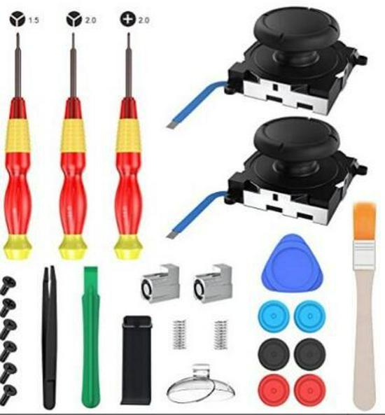 Набор отверток для ремонта джойстика Nintendo Switch 3D Joy-Con для левой и правой ручки