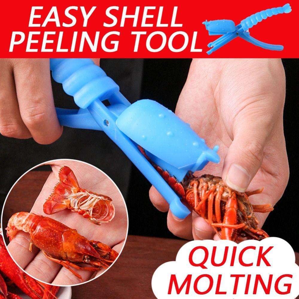 2PCS Plastic Shrimp Peeler High Efficient Shell Remover Lobster Shell Remover Seafood Preparation
