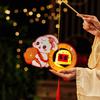 2 шт. фонарь в китайском стиле для фестиваля середины осени, мультяшный фонарь в виде кролика, фестивальное украшение