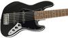 Squier by Series Jazz Bass VI Лавровый гриф Черный пикгард Черный металлик Squier Fender/Affinity [6-струнная бас-гитара]