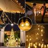 Topamz Fairy Lights, LED Bulbs, 6m, 40-Light Set, FlashingOn Switch, Water-Resistant and Dustproof, Cordless, IndoorOutdoor Use, Garden & Camping