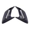 1 Pair Universal Car Shark Sticker Side DIY Vent Air Flow Fender Intake Sticker Car Simulation Side Vents Decorative