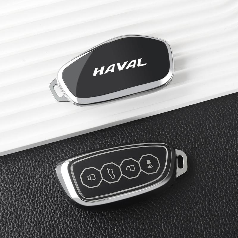Мягкий ТПУ Чехол-Крышка для Автомобильного Ключа для Great Wall Haval H6 2024 H9 2025 Cool Dog Plus Owl Dragon MAX F7 F7X F7H H8 H3 Аксессуары